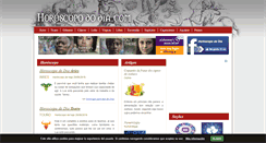 Desktop Screenshot of horoscopododia.com